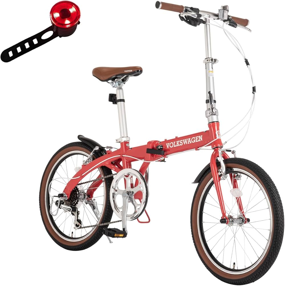 【美品】フォルクスワーゲン　折りたたみ自転車　ブリヂストン製 フォルクスワーゲン 「フォルクスワーゲン」VW-206G 20インチ